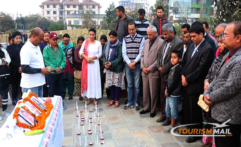 Candle Light Memorial for US Bangla Airlines Victims