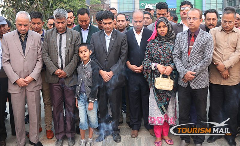 Candle Light Memorial for US Bangla Airlines Victims