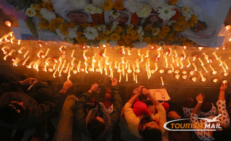 Candle Light Memorial for US Bangla Airlines Victims
