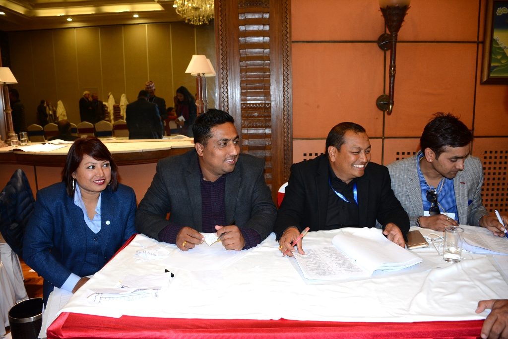 Election of New Executive Committee (13th January 2018)