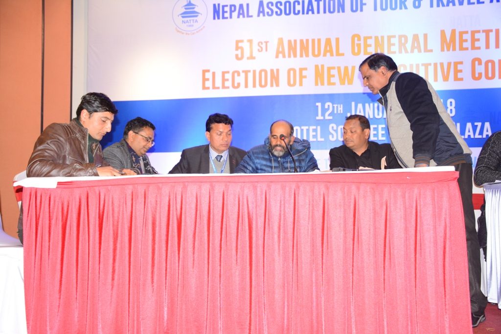 Election of New Executive Committee (13th January 2018)