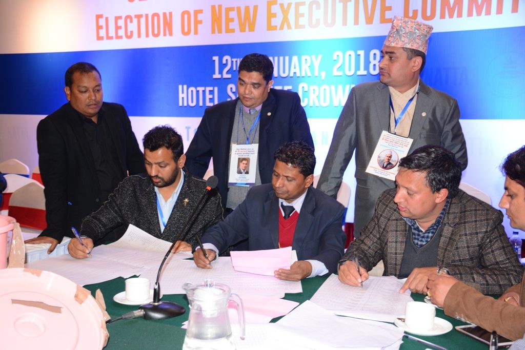 Election of New Executive Committee (13th January 2018)