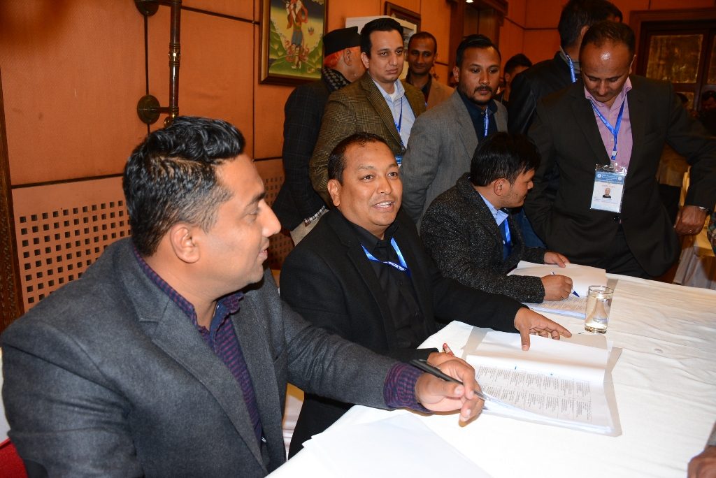 Election of New Executive Committee (13th January 2018)