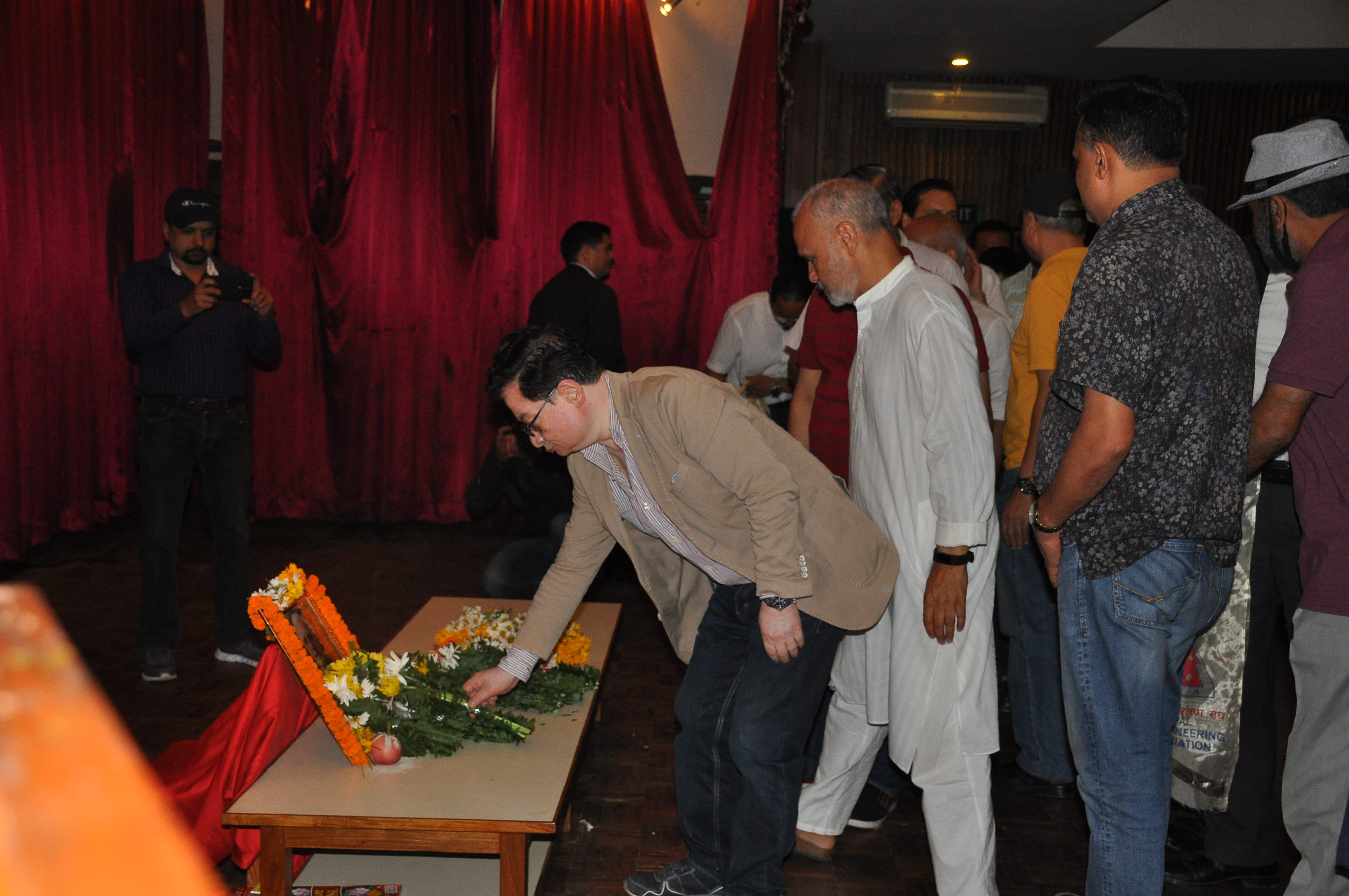 Tribute to Former President Late Tek Chandra Pokharel