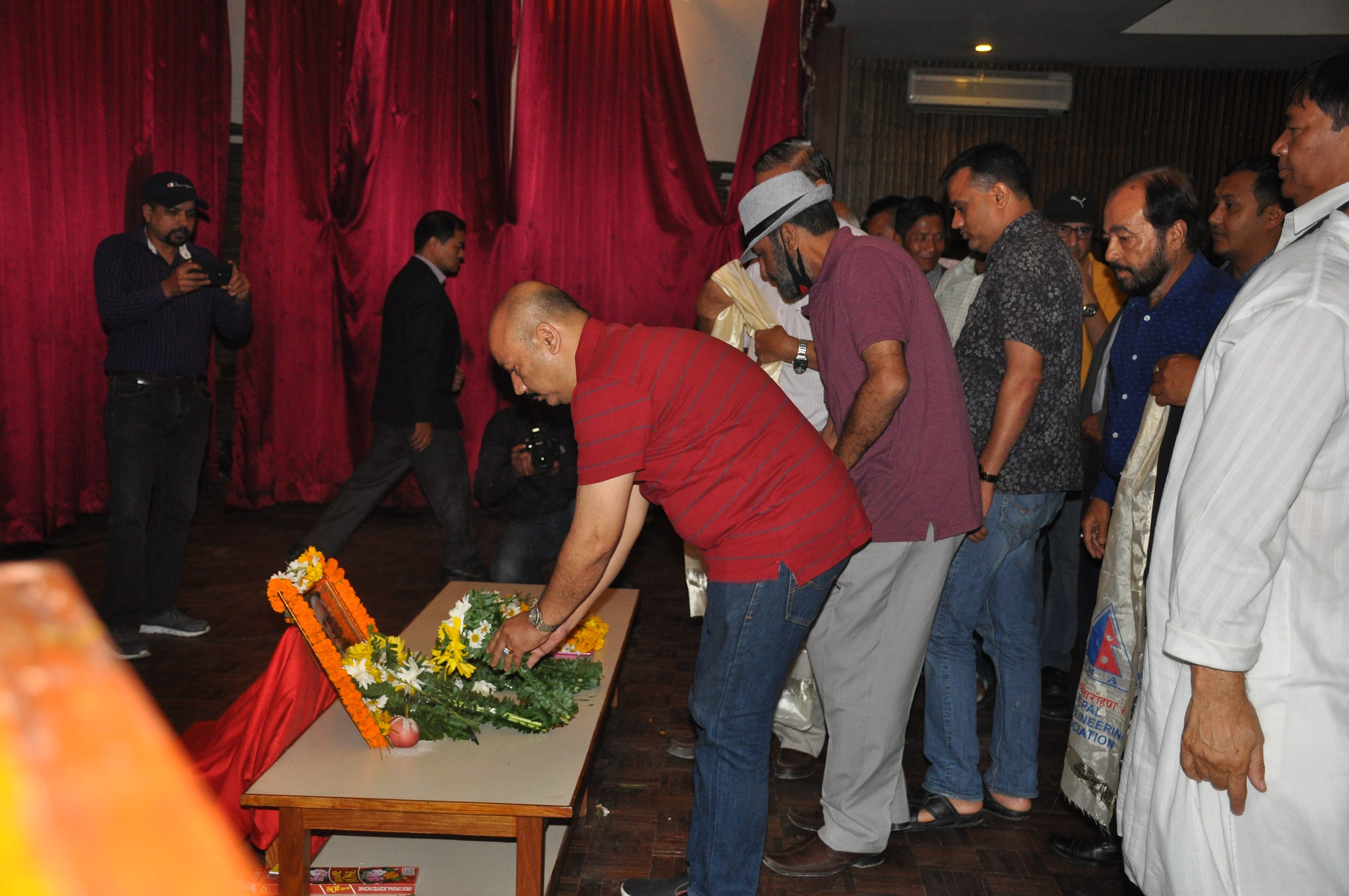 Tribute to Former President Late Tek Chandra Pokharel