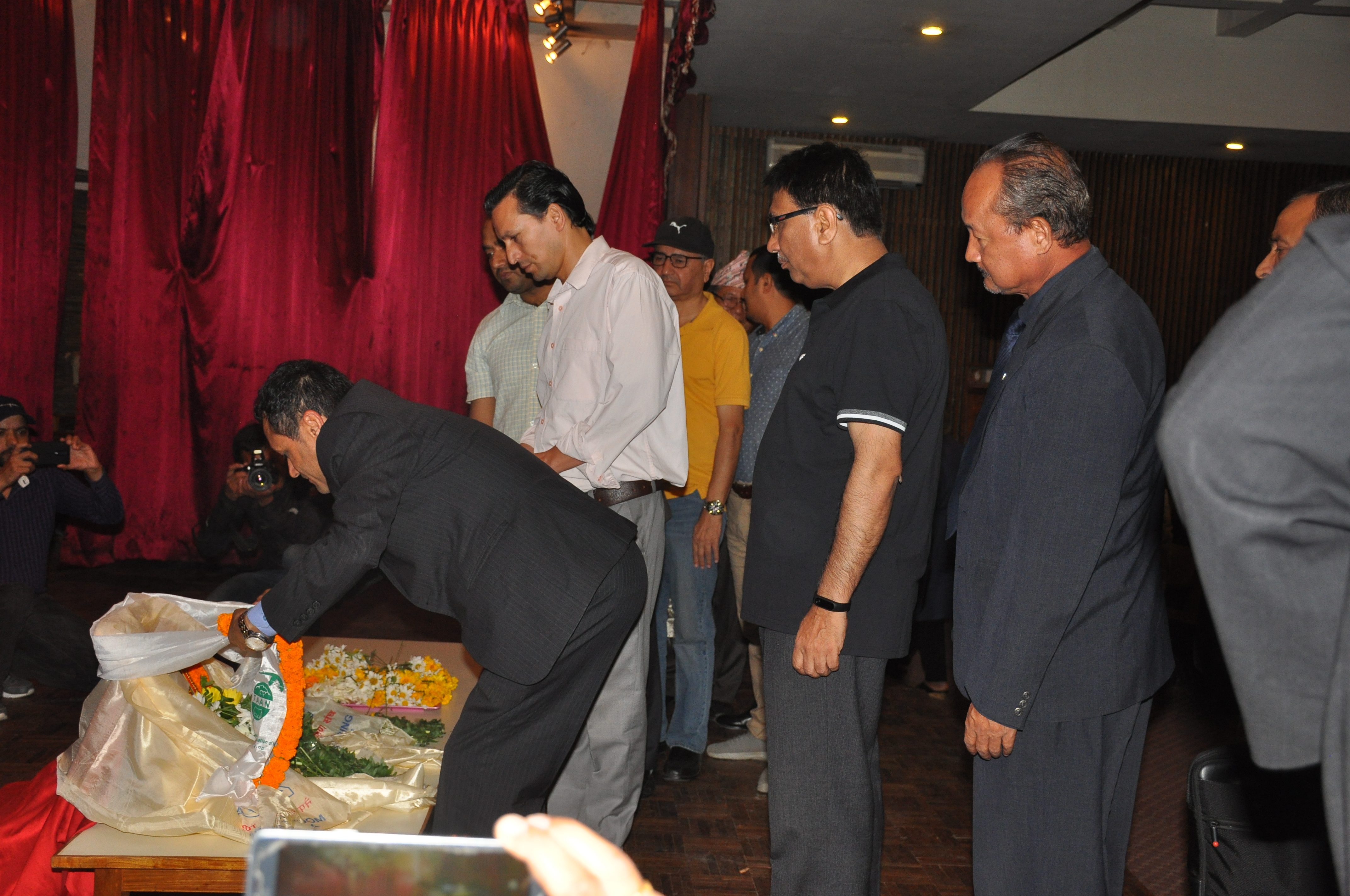 Tribute to Former President Late Tek Chandra Pokharel