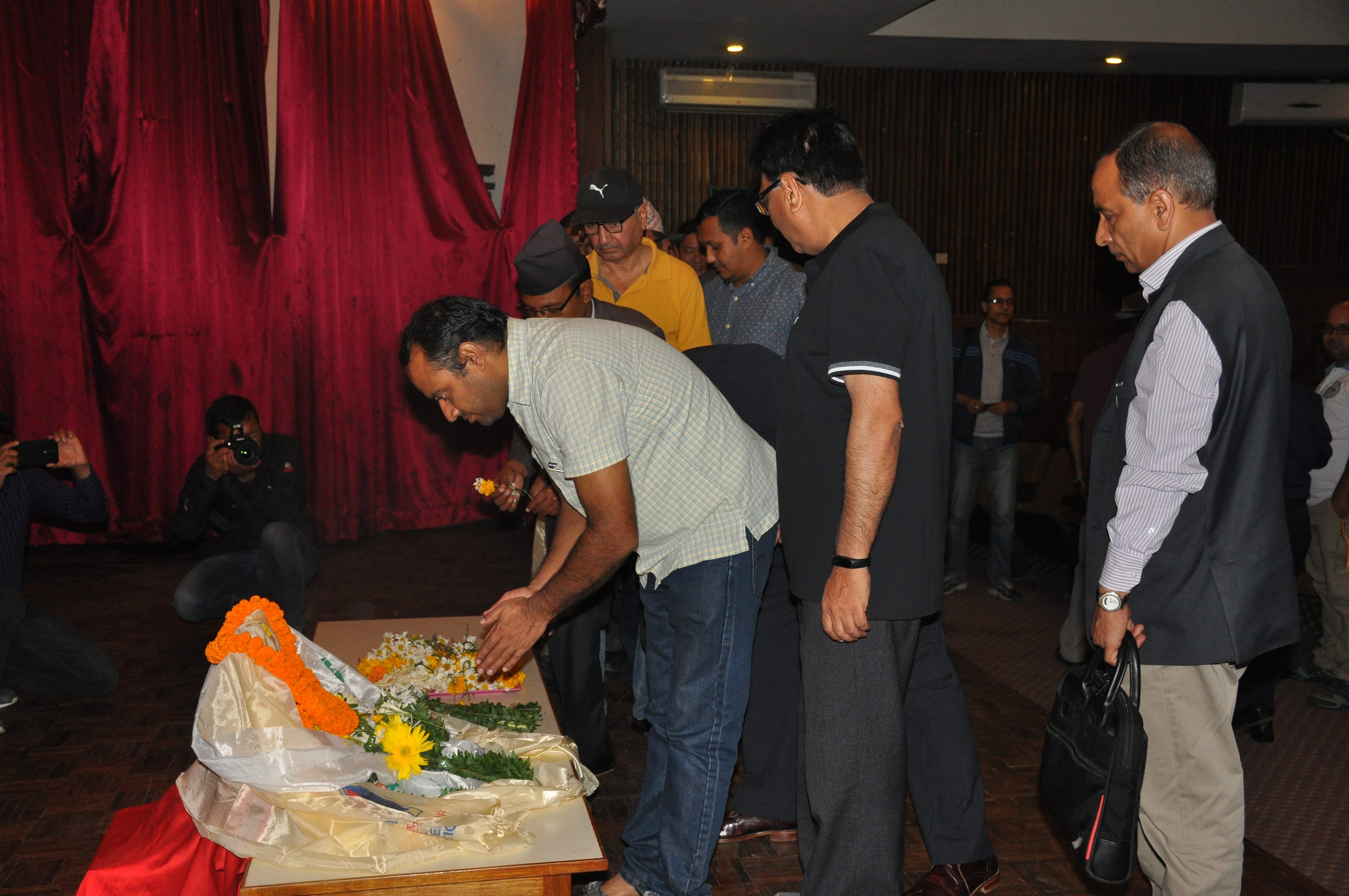 Tribute to Former President Late Tek Chandra Pokharel