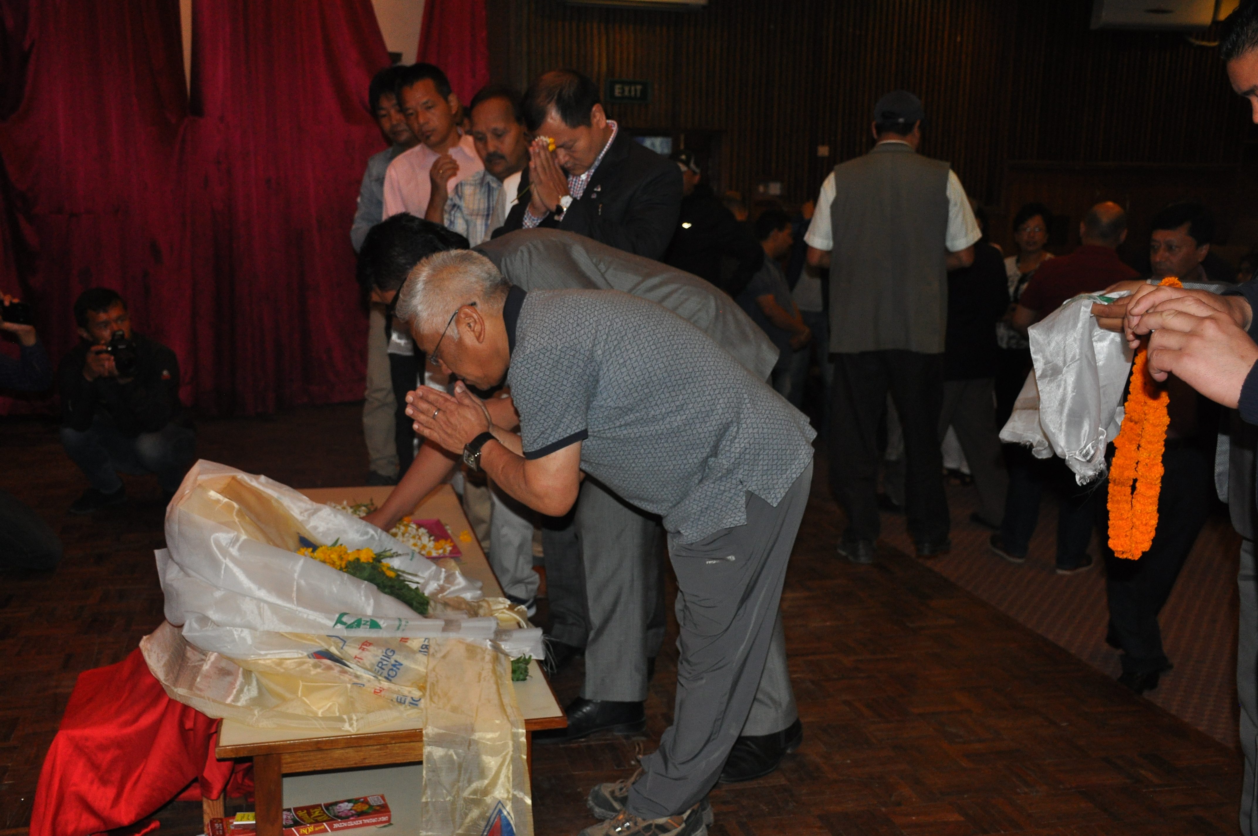 Tribute to Former President Late Tek Chandra Pokharel