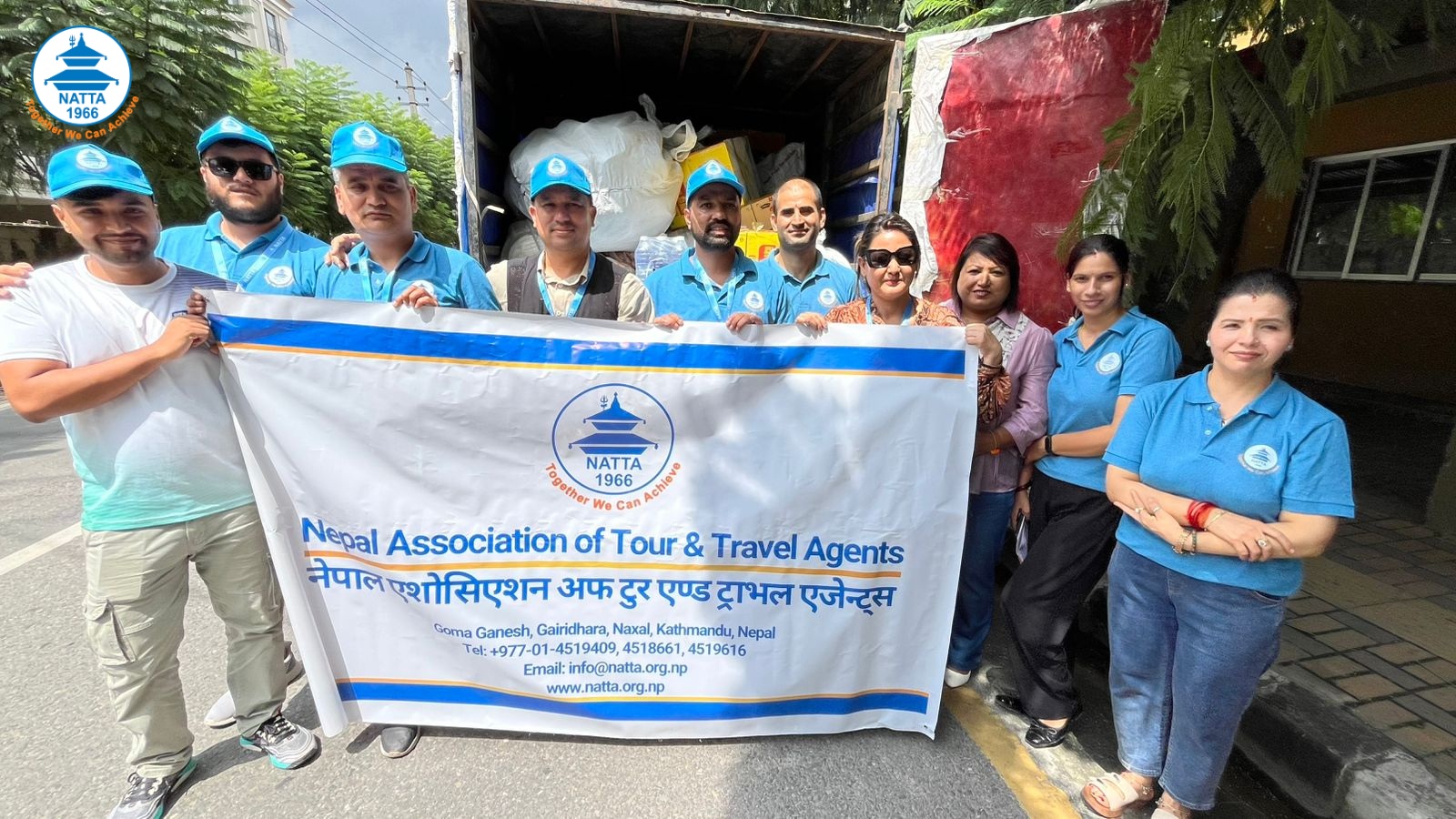NATTA EXTENDS SUPPORT TO LANDSLIDE-AFFECTED FAMILIES IN BATTAR