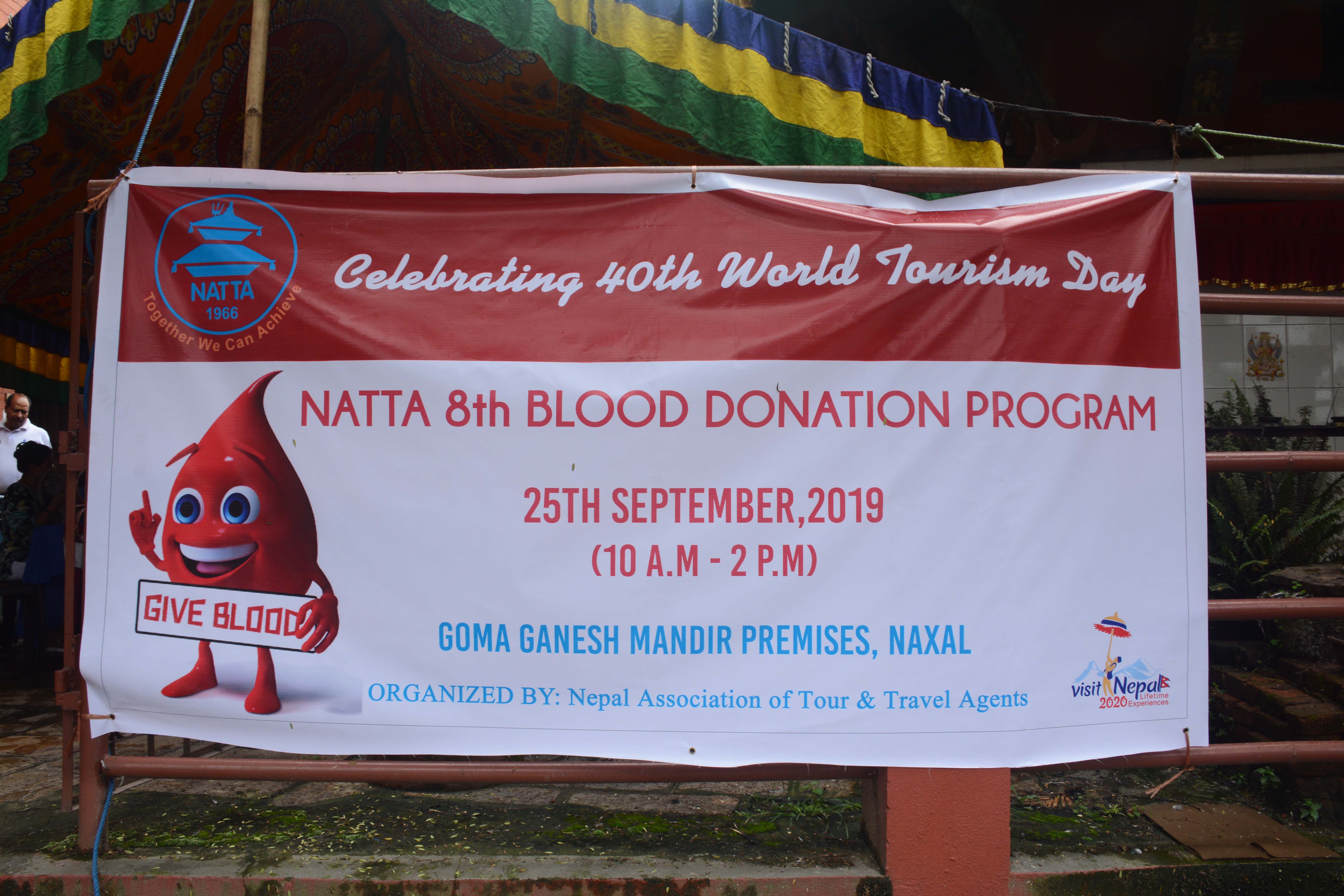 Eight NATTA Blood Donation Program