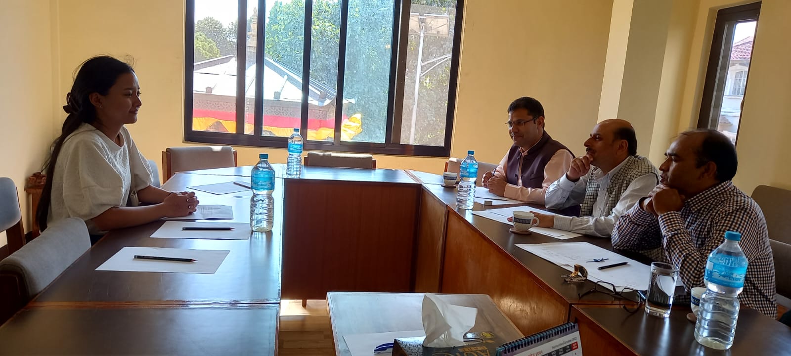 INTERVIEW WITH CANDIDATES FOR TRAINING