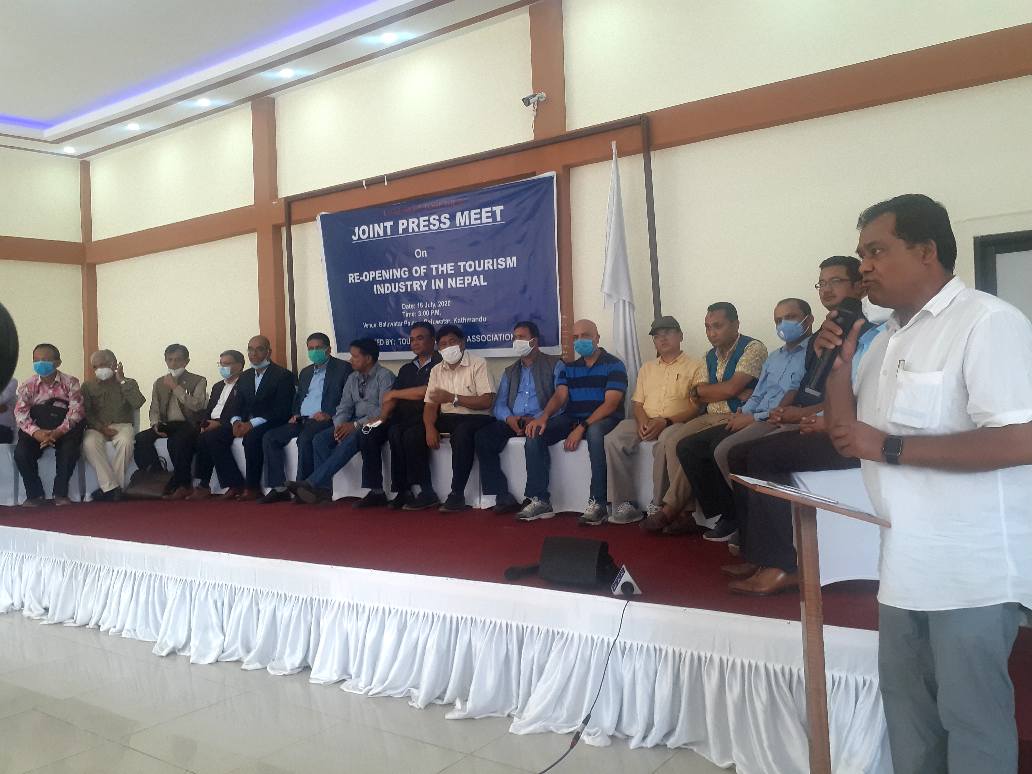 JOINT PRESS MEET WITH TOURISM ASSOCIATIONS