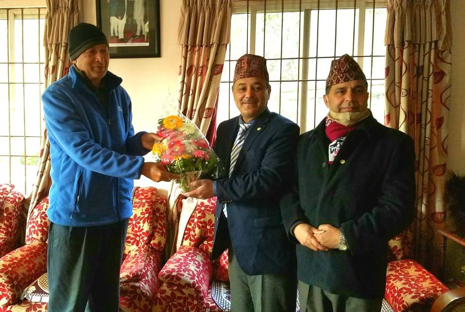 MEET WITH AMBASSADOR OF NEPAL TO USA