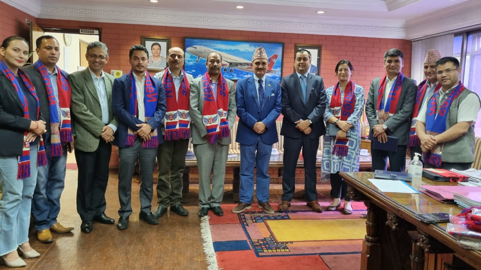 MEET WITH NEPAL AIRLINES