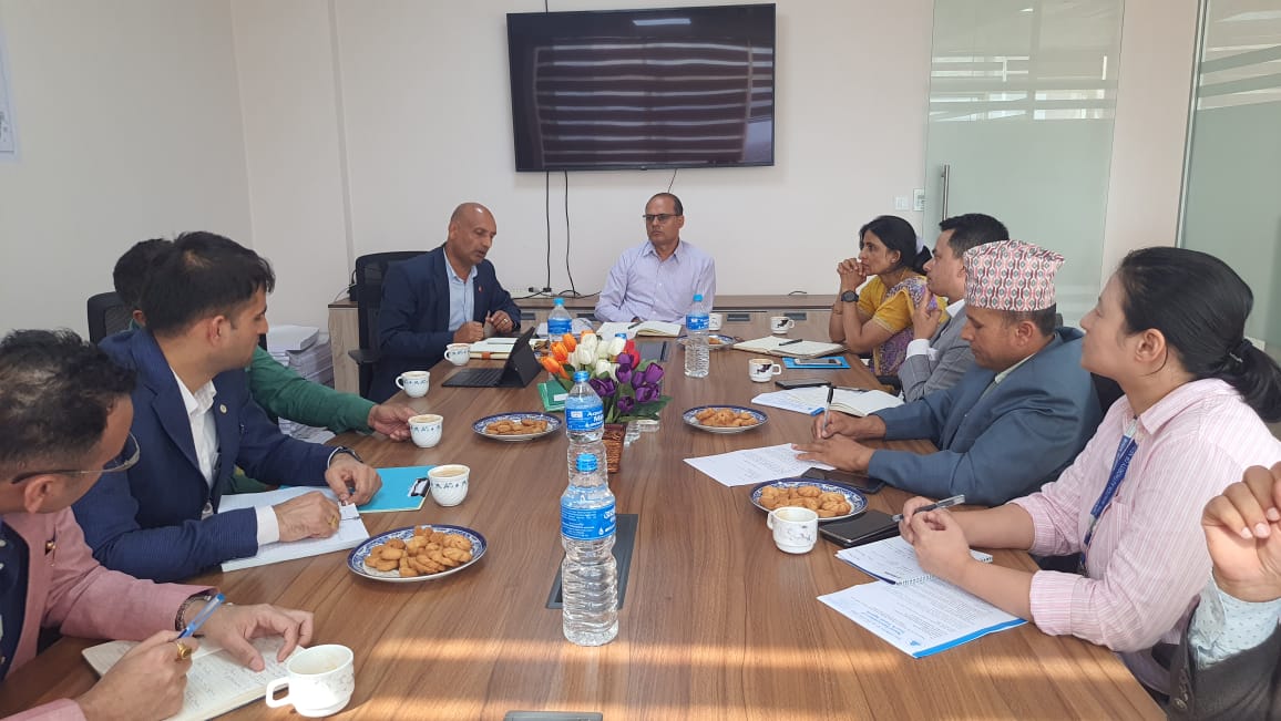 MEETING WITH CIVIL AVIATION AUTHORITY OF NEPAL (CAAN)