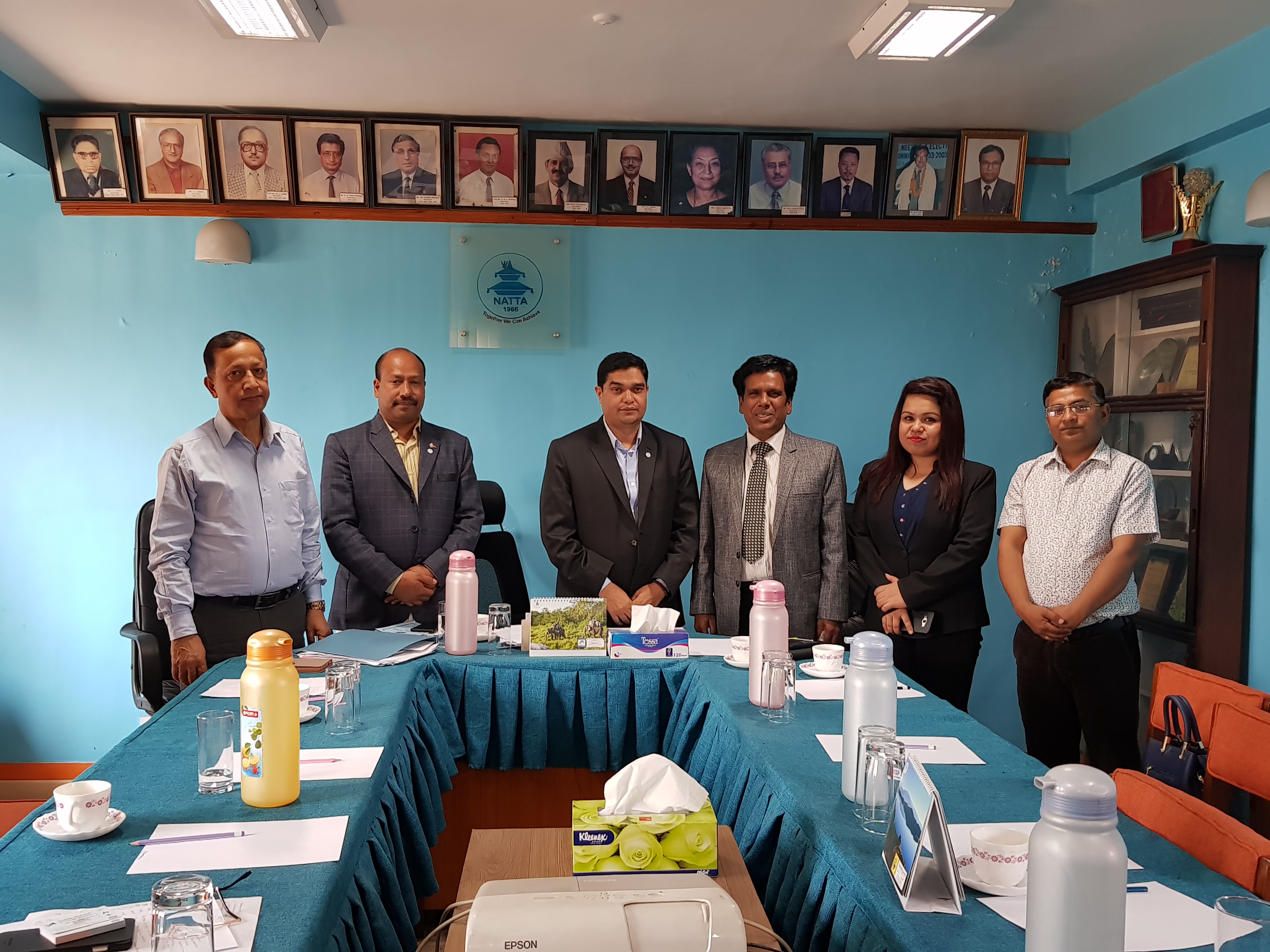 Meeting with Country Manager, Biman Bangladesh