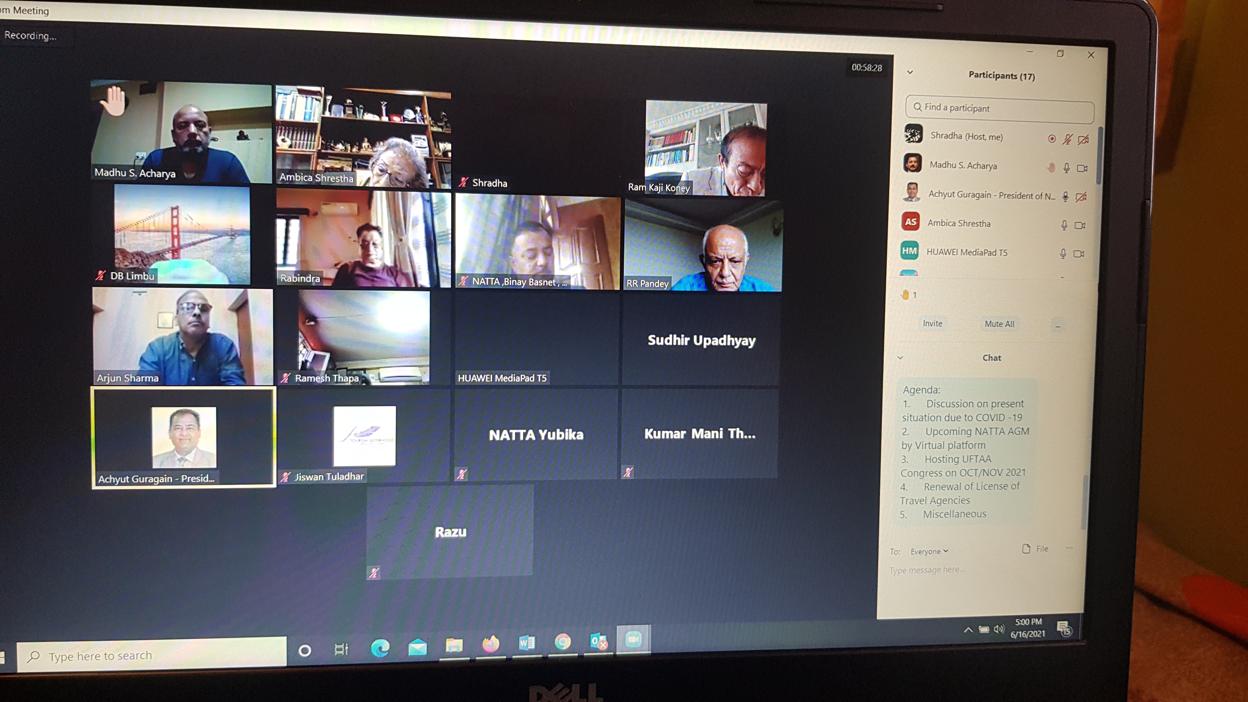MEETING WITH PAST PRESIDENTS (JUNE)