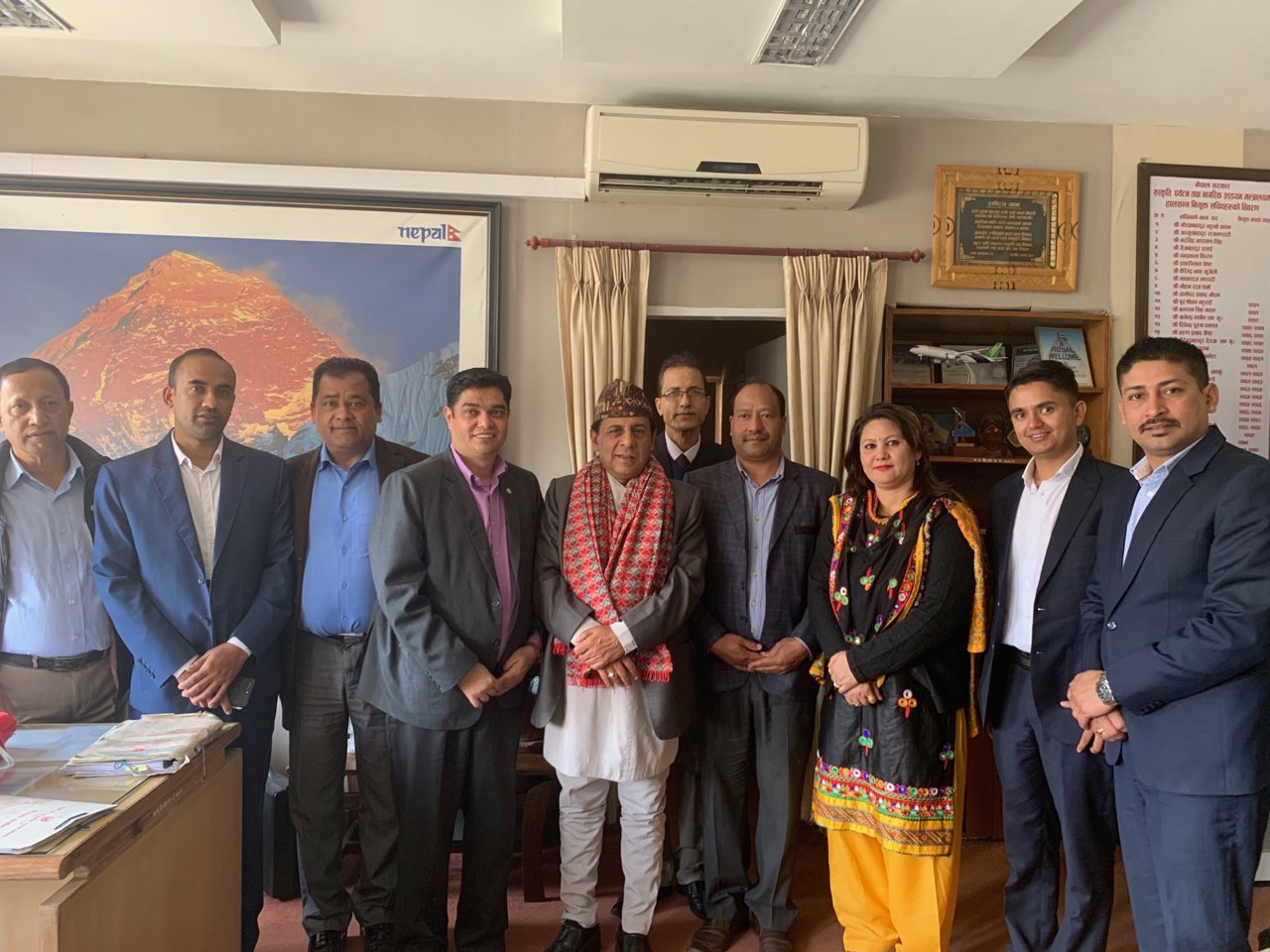 MEETING WITH TOURISM SECRETARY