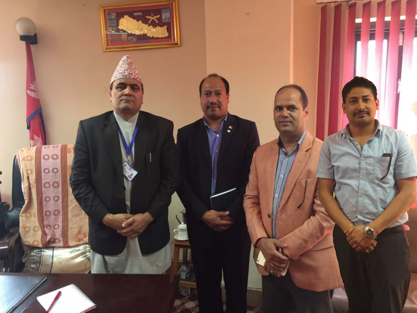 NATTA Delegation meet DG of Immigration Department