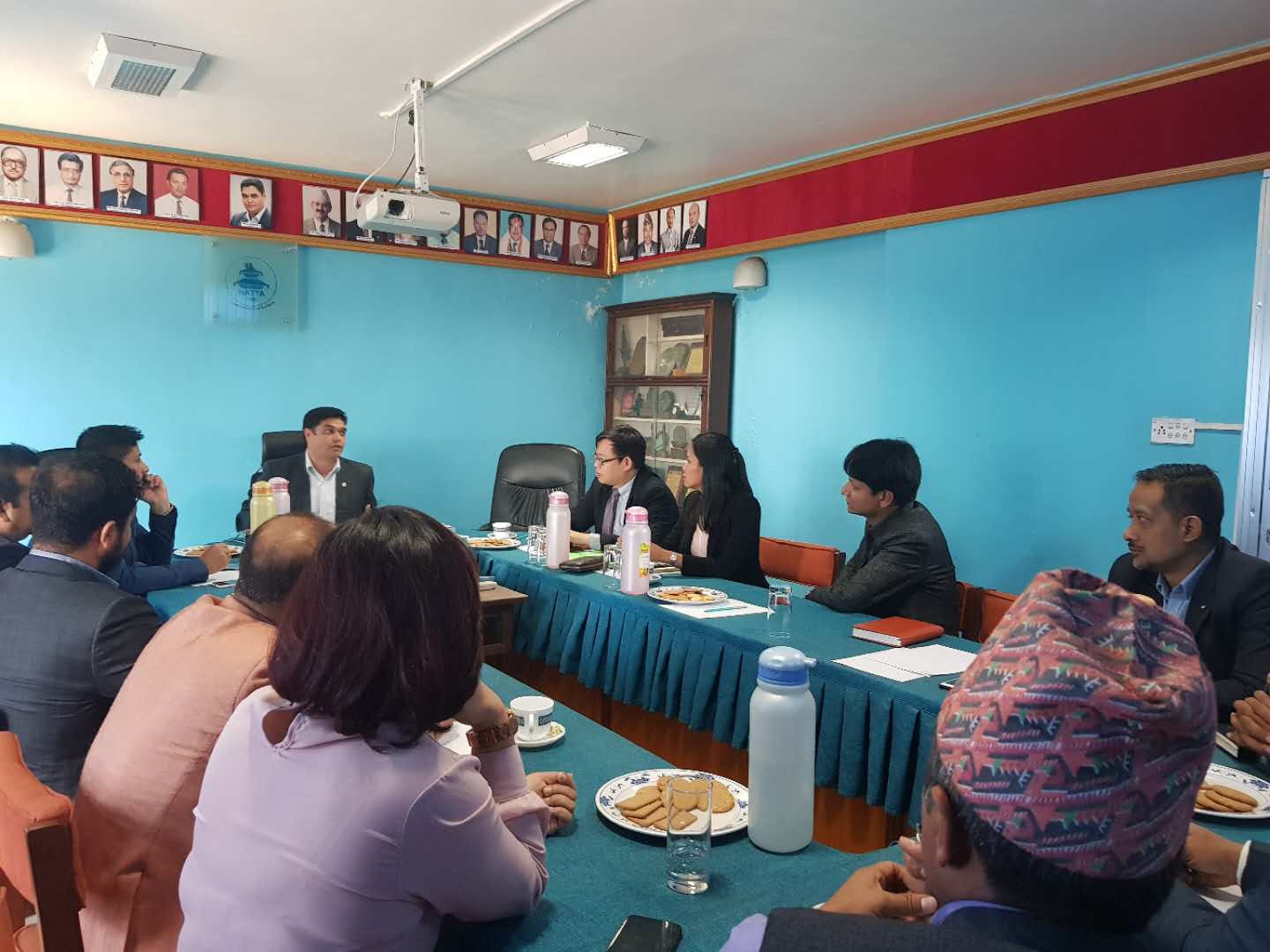 NATTA HOLDS MEETING WITH THAI CONSULAR