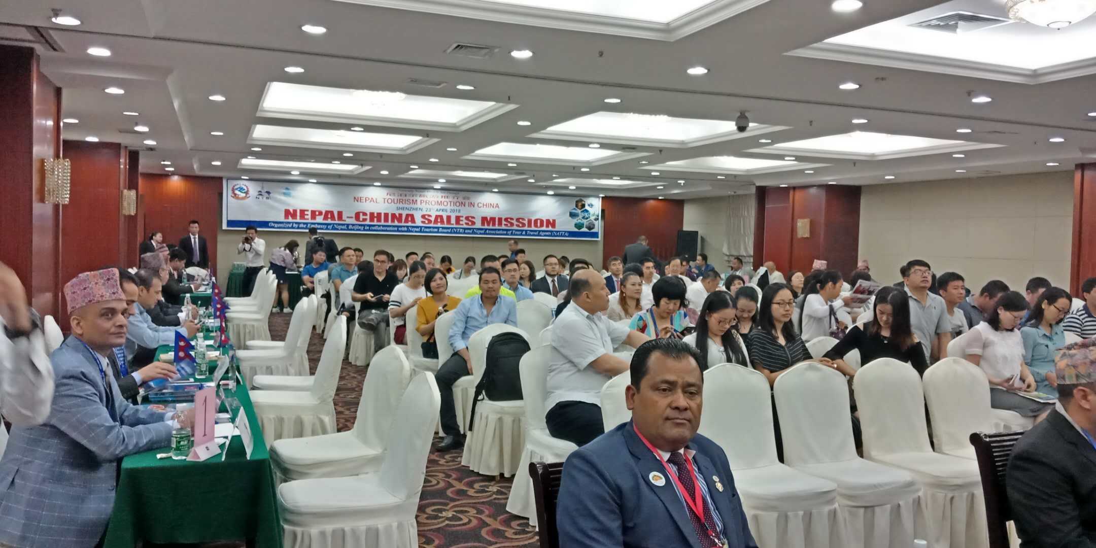 Nepal Invites More Chinese Travelers from China;China Sales Mission 2018