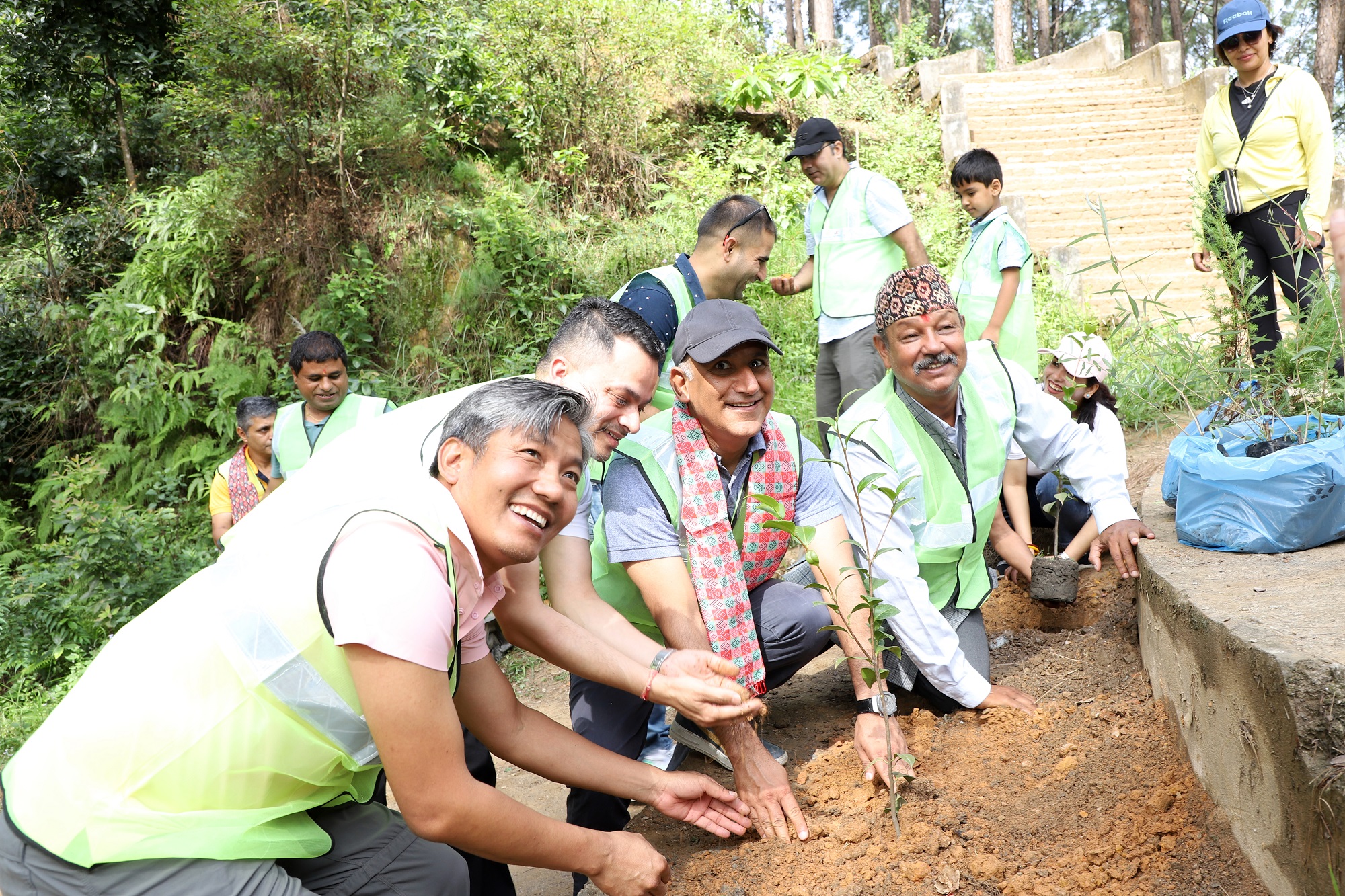 On the occasion of the 45th World Tourism Day, NATTA organized a tree plantation