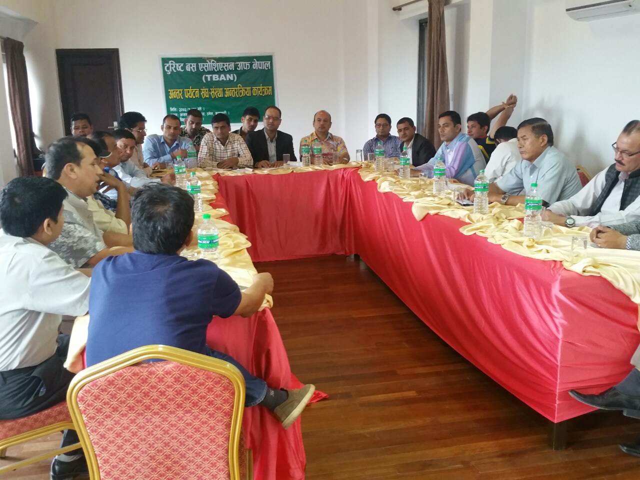 Tourist Bus Association Nepal (TBAN) organized an interaction program with all t